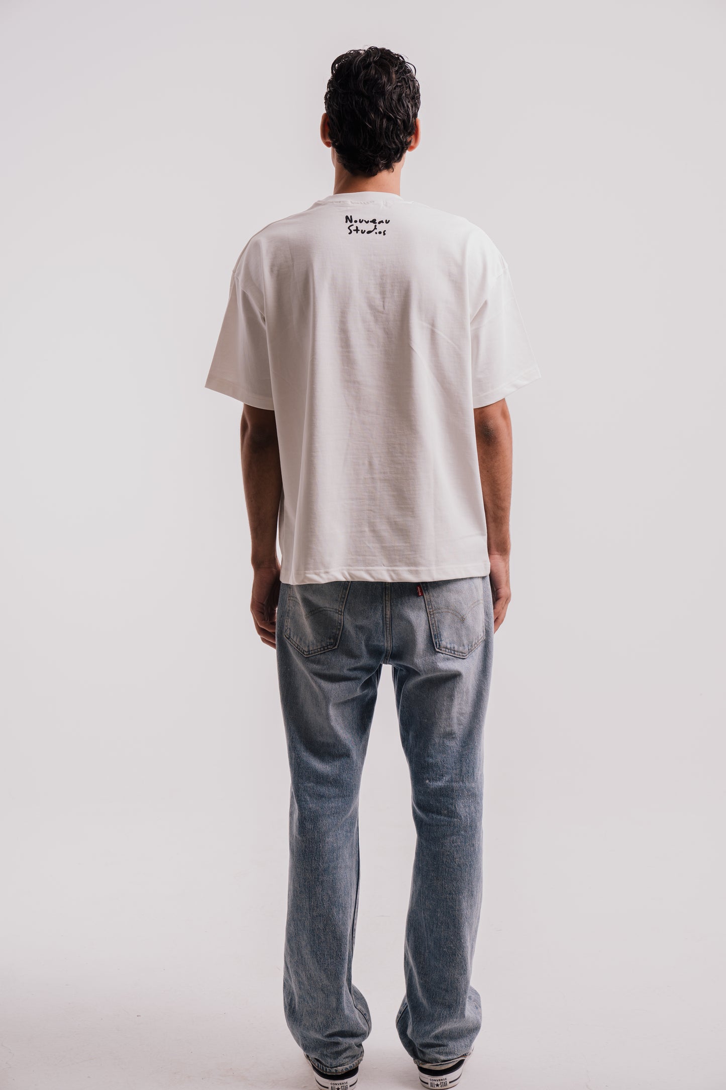 Nouveau Print T-Shirt - Off-White x Black