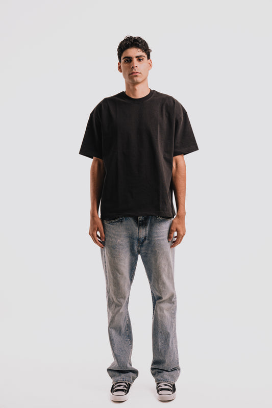 Nouveau Print T-Shirt - Black x Green