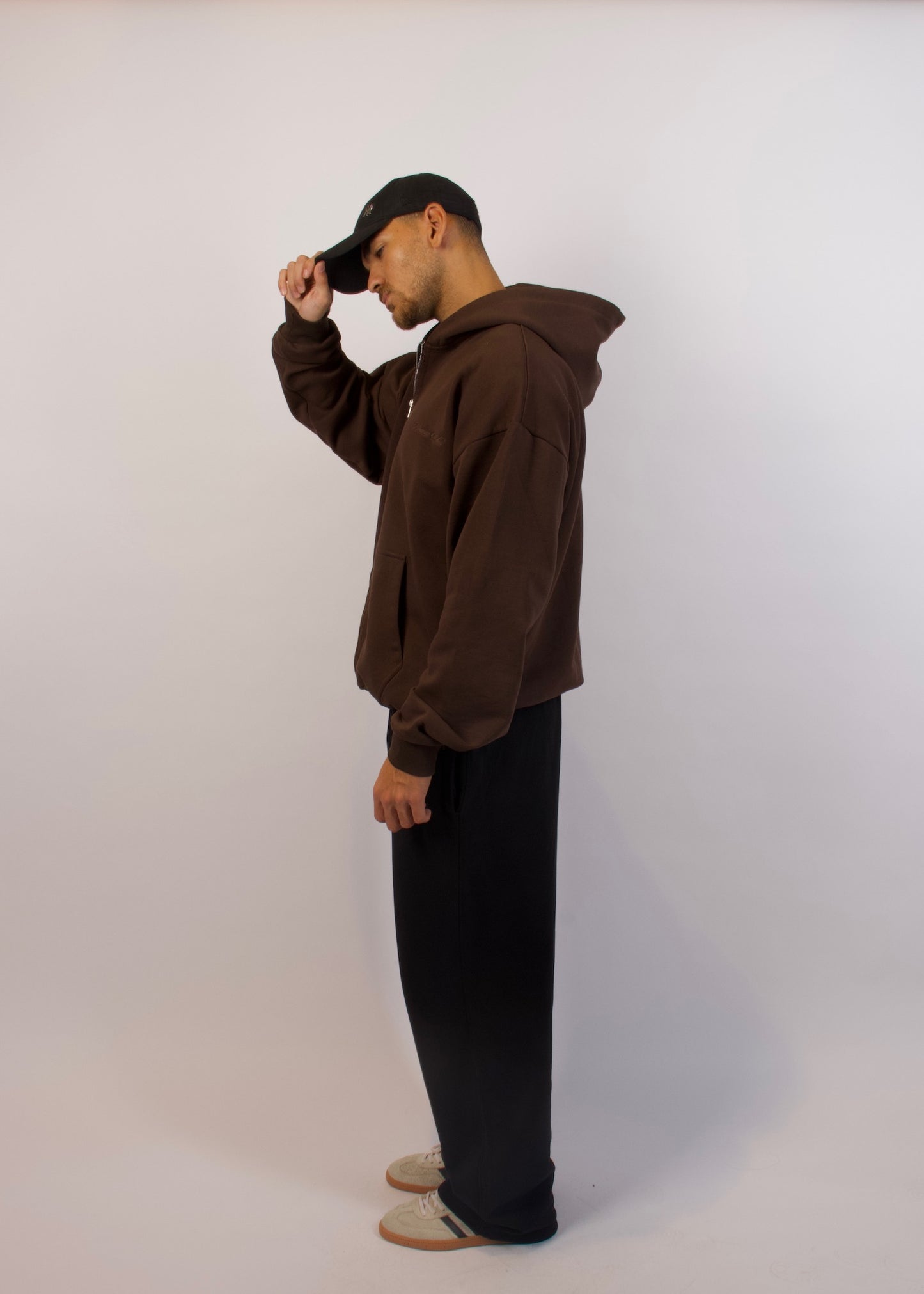 Heavyweight Zip-up - Espresso