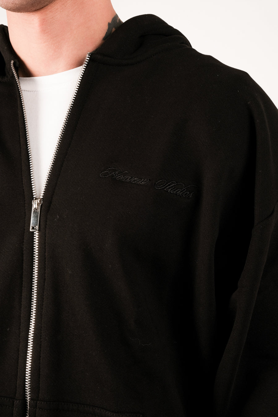 Heavyweight Zip-up - Black