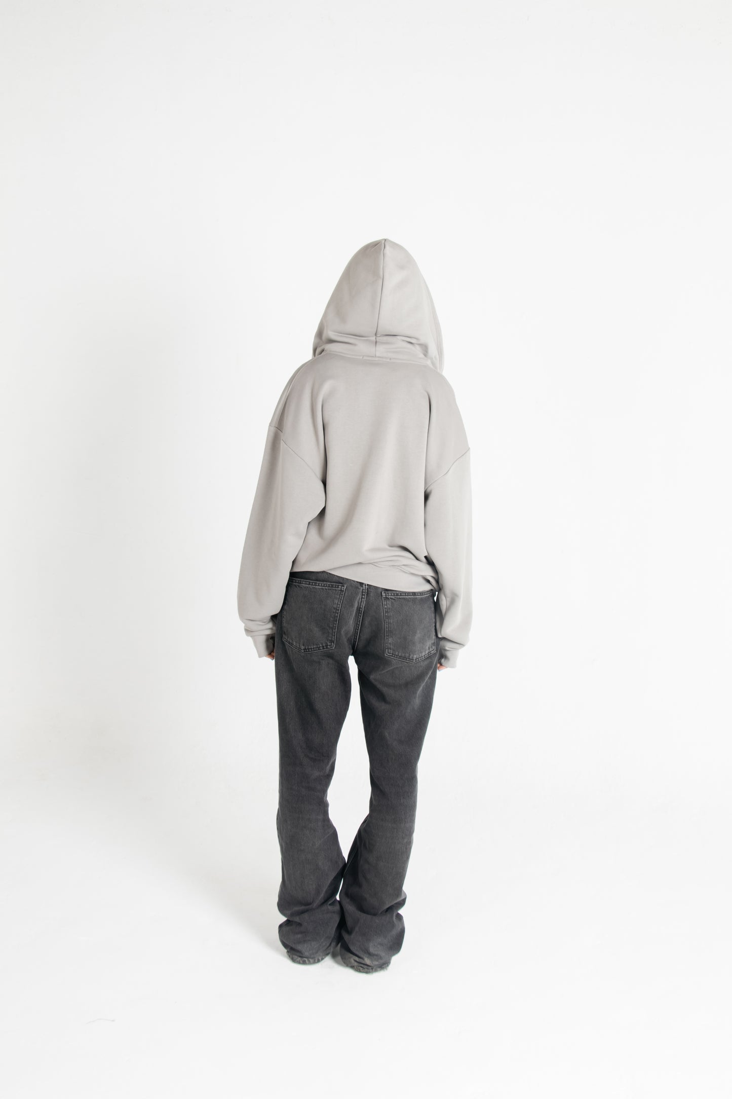 Heavyweight Zip-up - Concrete Grey